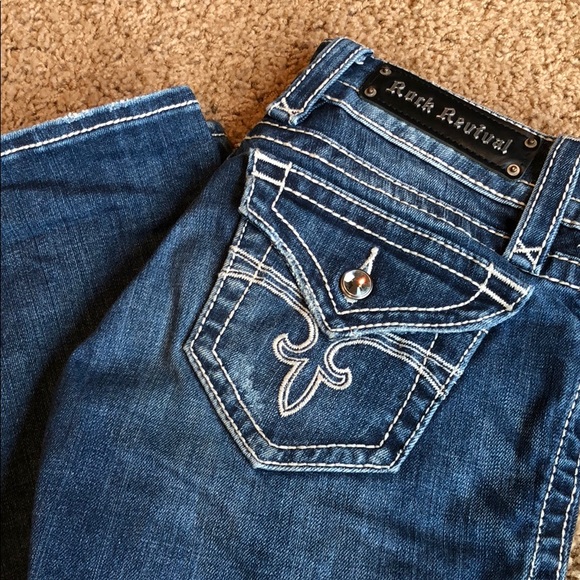 Rock Revival Denim - Rock Revival Noelle Capri